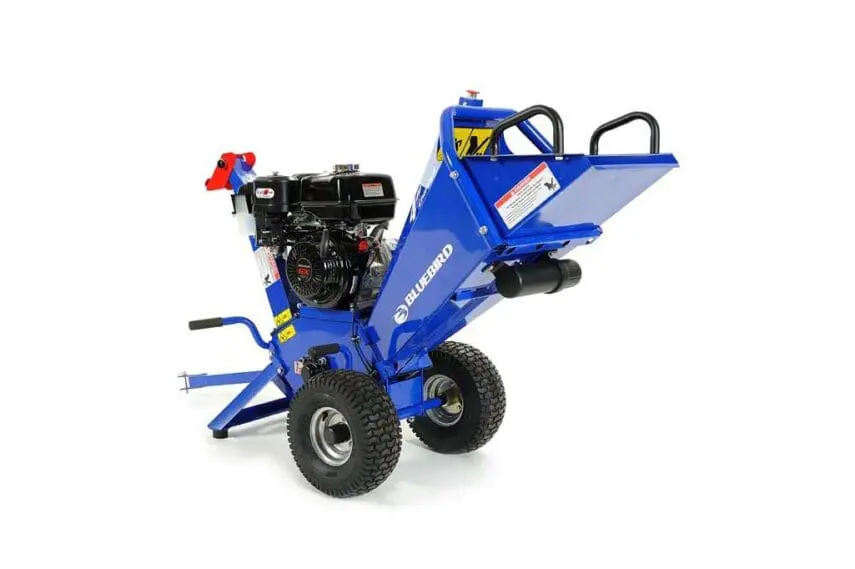 13 or 14 hp BlueBird Wood Chipper Patented Twin Blade Drum System Honda GX390 or Kohler Ch440 Engine CH400H & CH400K.