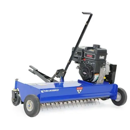 38 in. BlueBird Towable Comber Briggs & Stratton engine 5.5 hp D110.