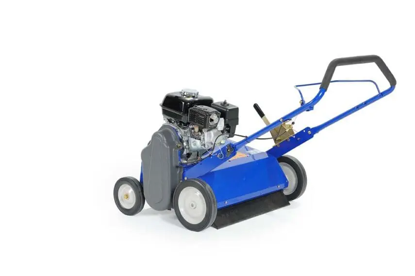 22 in. BlueBird Power Rake.