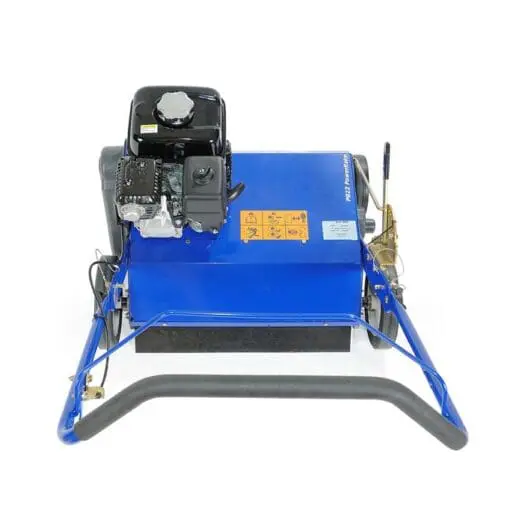 22 in. BlueBird Power Rake.