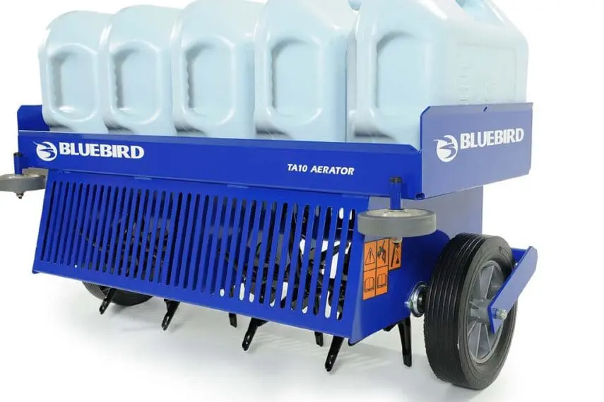 36 in. BlueBird Towable Aerator TA10.