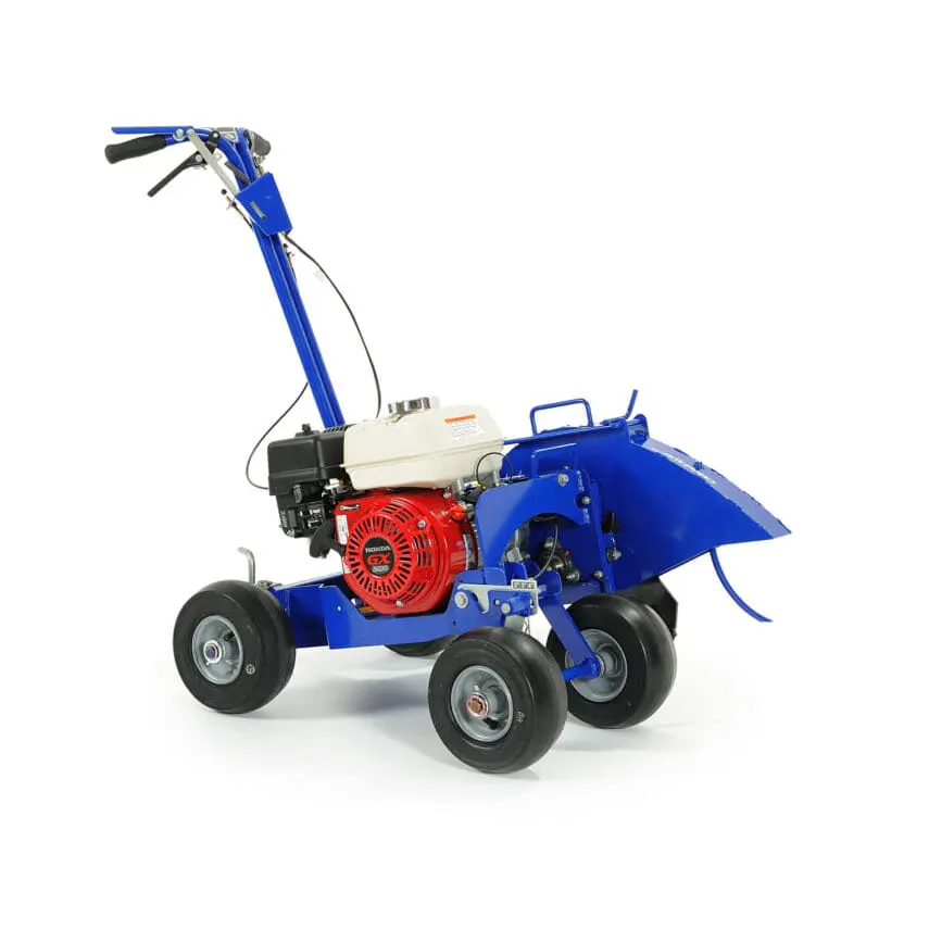 2 in. - 4 in. cut depth BlueBird Landscape Edger Bed Edger Honda Engine 5.5 hp BB650C.