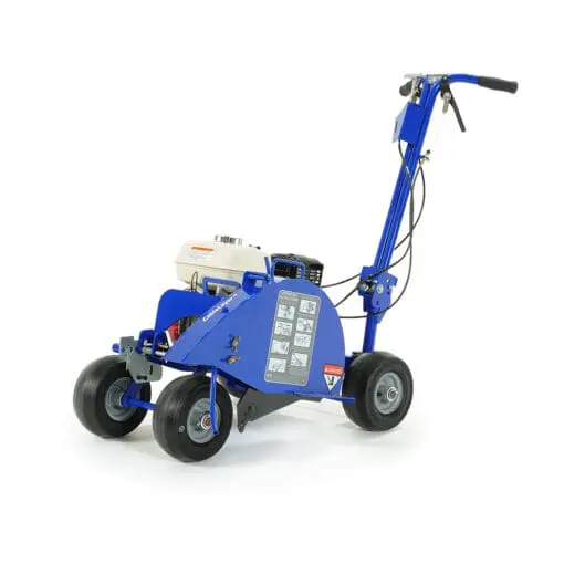 2 in. - 4 in. cut depth BlueBird Landscape Edger Bed Edger Honda Engine 5.5 hp BB650C.