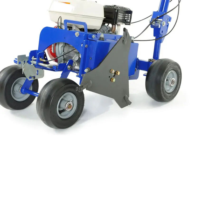 2 in. - 4 in. cut depth BlueBird Landscape Edger Bed Edger Honda Engine 5.5 hp BB650C.