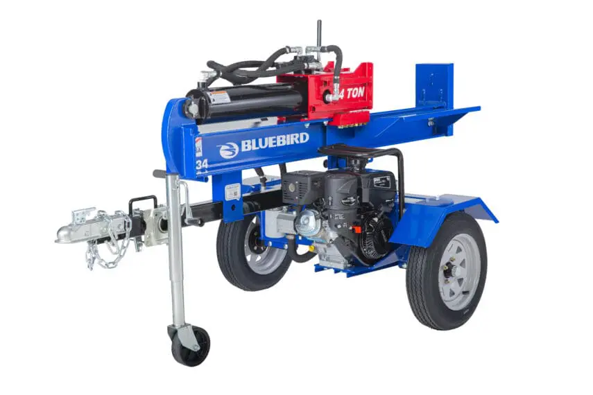 34 Ton BlueBird Gen II Log Splitter Horizontal and Vertical Honda or Kohler Engine LS34H.