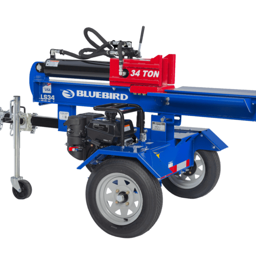 34 Ton BlueBird Gen II Log Splitter Horizontal and Vertical Honda or Kohler Engine LS34H.
