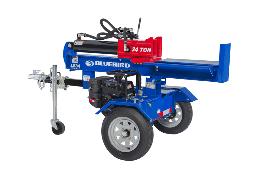 34 Ton BlueBird Gen II Log Splitter Horizontal and Vertical Honda or Kohler Engine LS34H.
