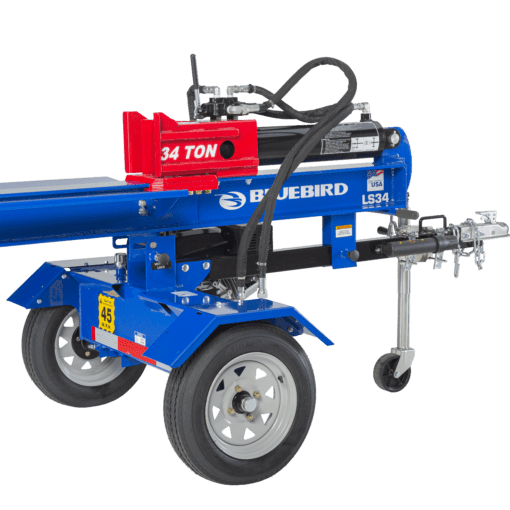 34 Ton BlueBird Gen II Log Splitter Horizontal and Vertical Honda or Kohler Engine LS34H.
