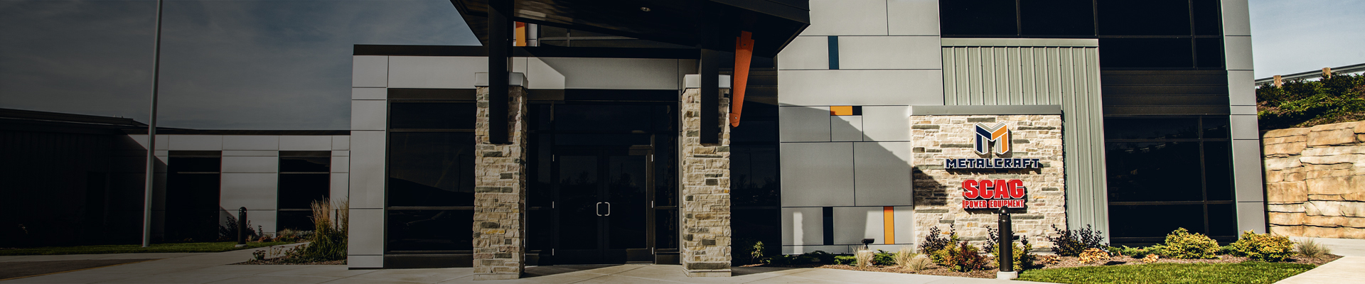 The MetalCraft and Scag building.
